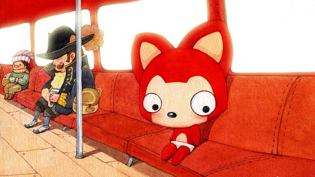 A subway ridden alone